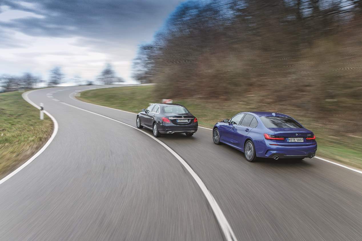Comparativa de berlinas diésel: BMW 320d vs Mercedes C 220 d