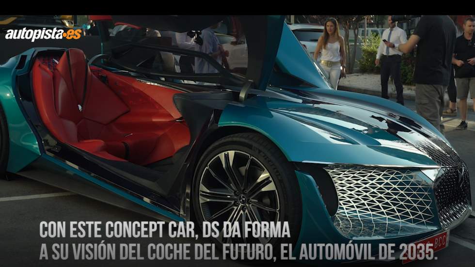 DS X E-Tense. Al volante del coche del futuro