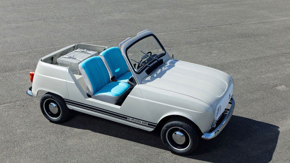 Renault e-Plein Air: así es el nuevo 4 Latas eléctrico