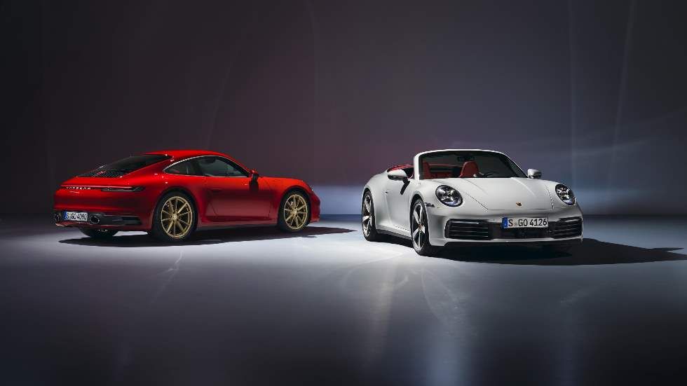 Porsche 911 Carrera Coupé y Cabrio 2019: llegan las versiones más “normales y baratas”