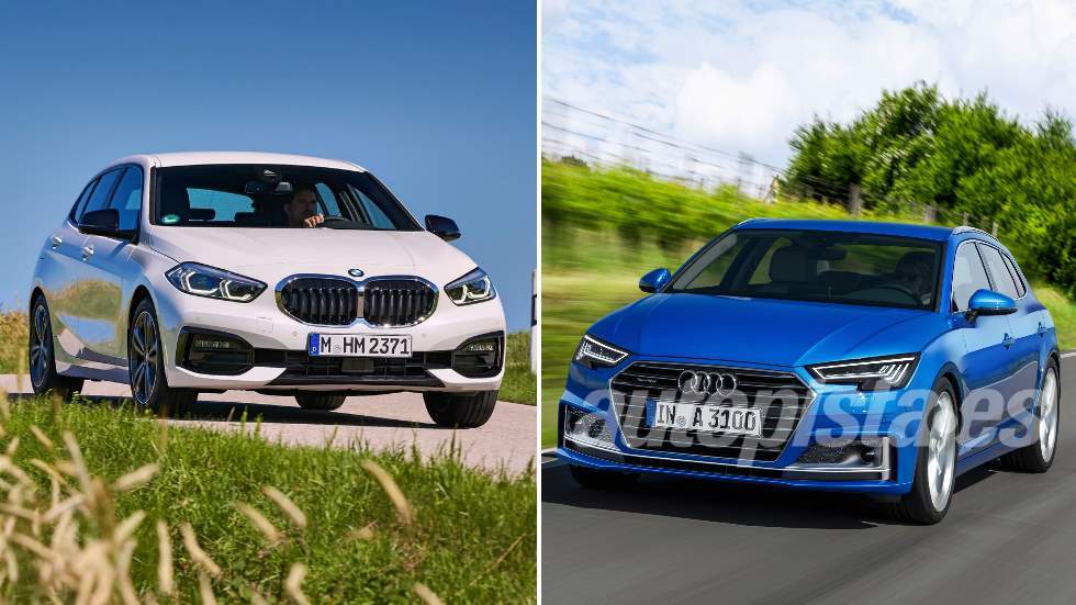 Duelo de compactos premium: ¿BMW Serie 1 2019 o Audi A3 2020? / Fotos: BMW y Schulte