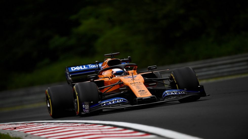 Carlos Sainz (McLaren) en el Hungaroring
