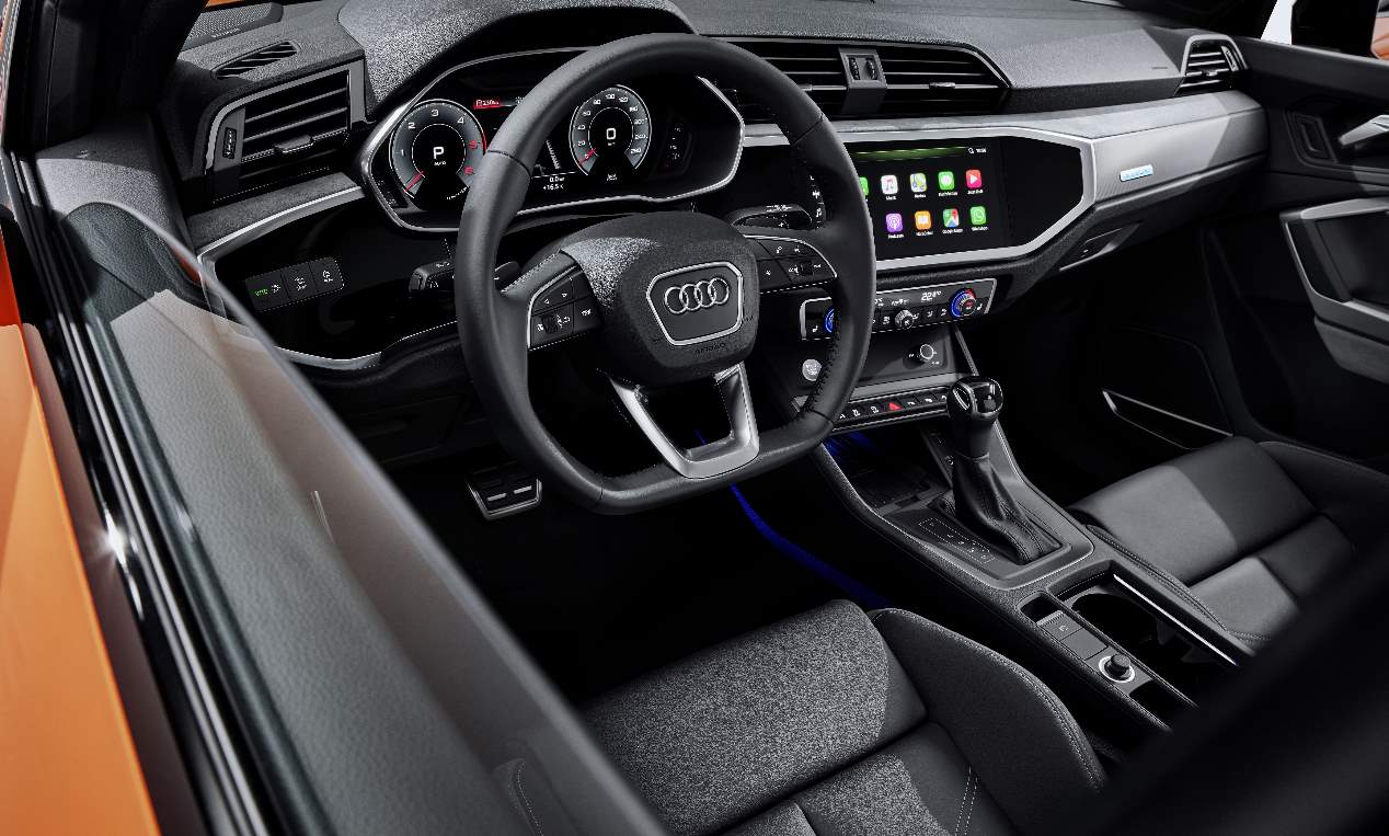 Tres nuevos SUV, frente a frente: Audi Q3 Sportback, Mazda CX-30 y Ford Kuga