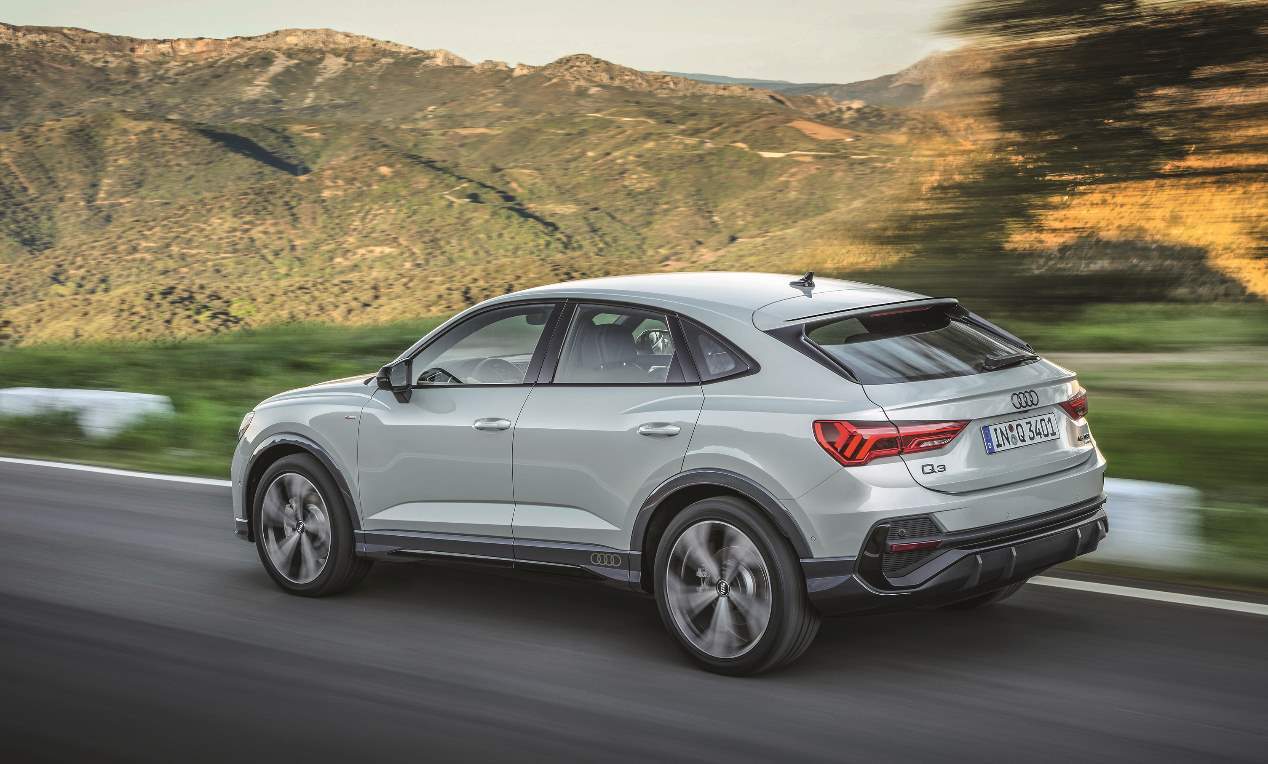 Tres nuevos SUV, frente a frente: Audi Q3 Sportback, Mazda CX-30 y Ford Kuga