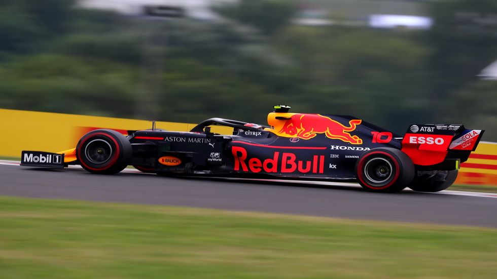 Pierre Gasly marcó su mejor tiempo con los neumáticos blandos