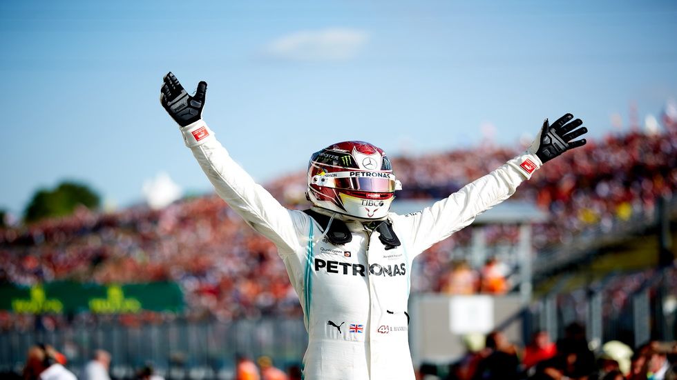 Victoria de Lewis Hamilton (Mercedes)