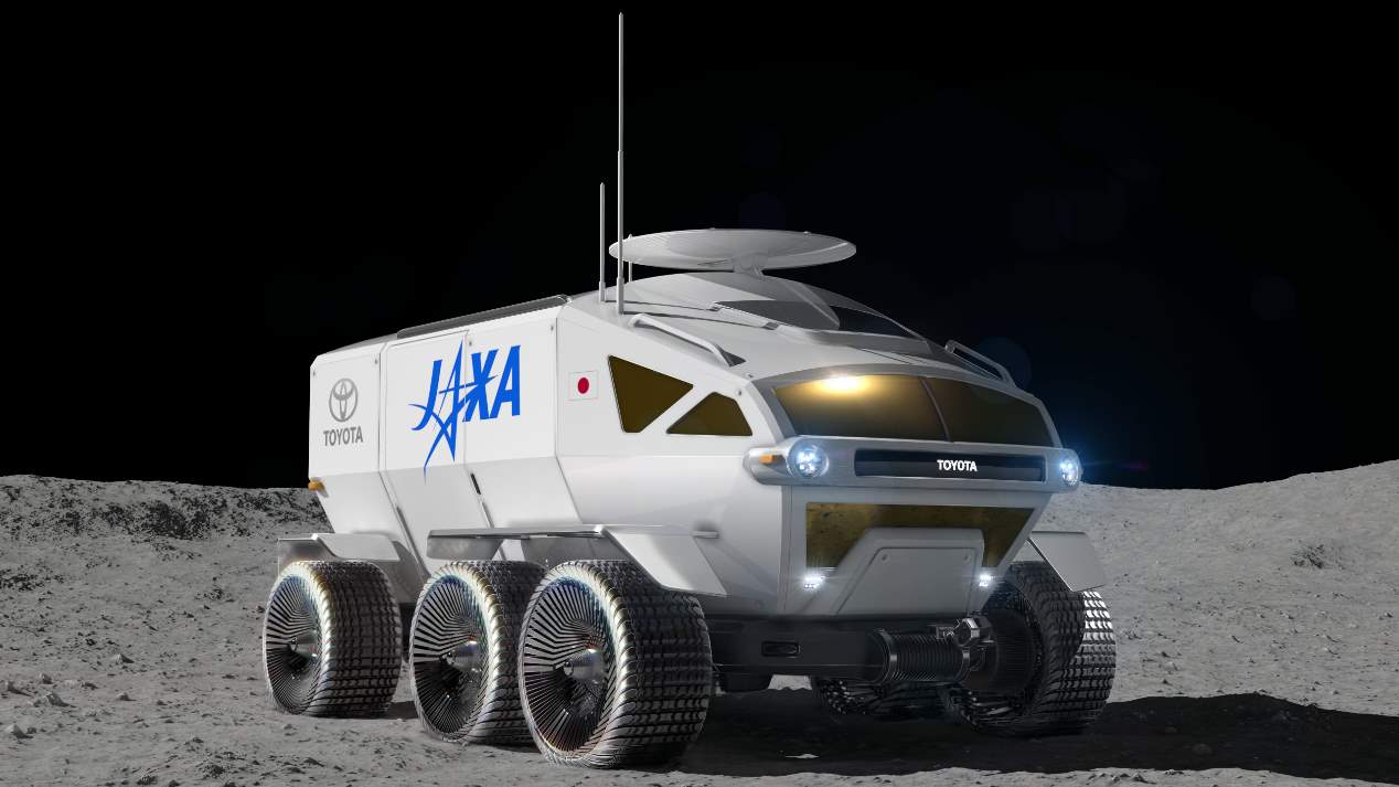 Los coches para surcar el espacio de ayer y de hoy
