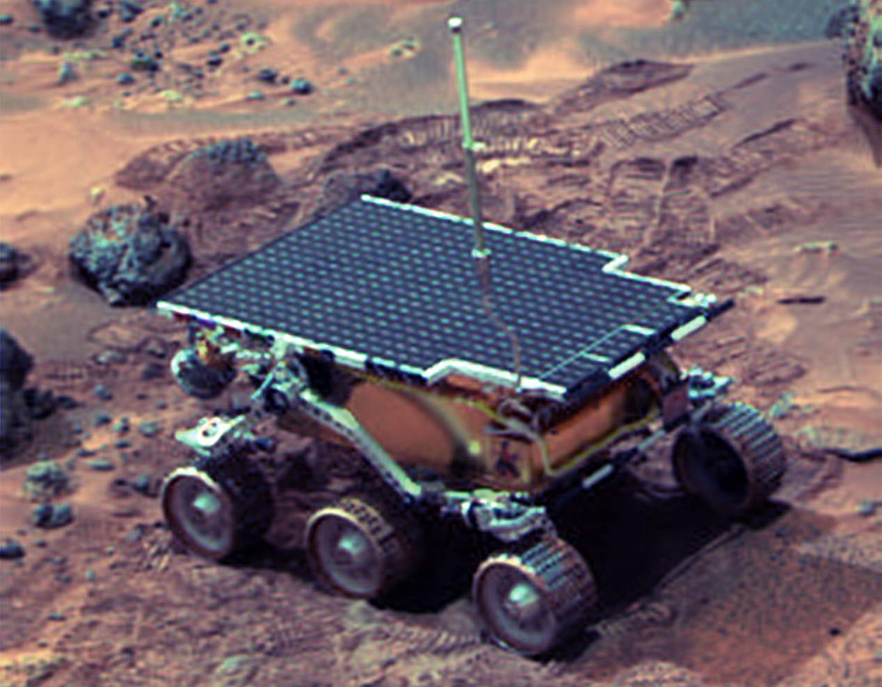 Los coches para surcar el espacio de ayer y de hoy