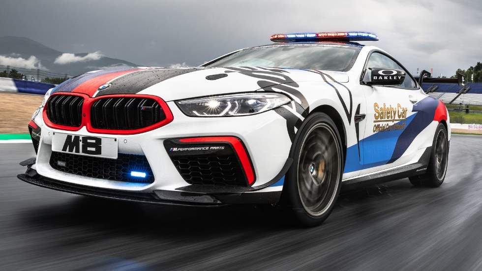 BMW M8 MotoGP Safety Car: el coche que “custodia” a Marc Márquez y compañía