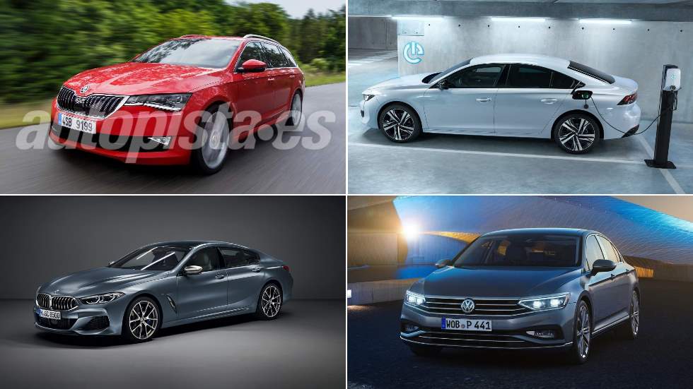 Todas las berlinas que llegan los próximos meses: VW Passat, Skoda Octavia, Peugeot 508 PHEV…