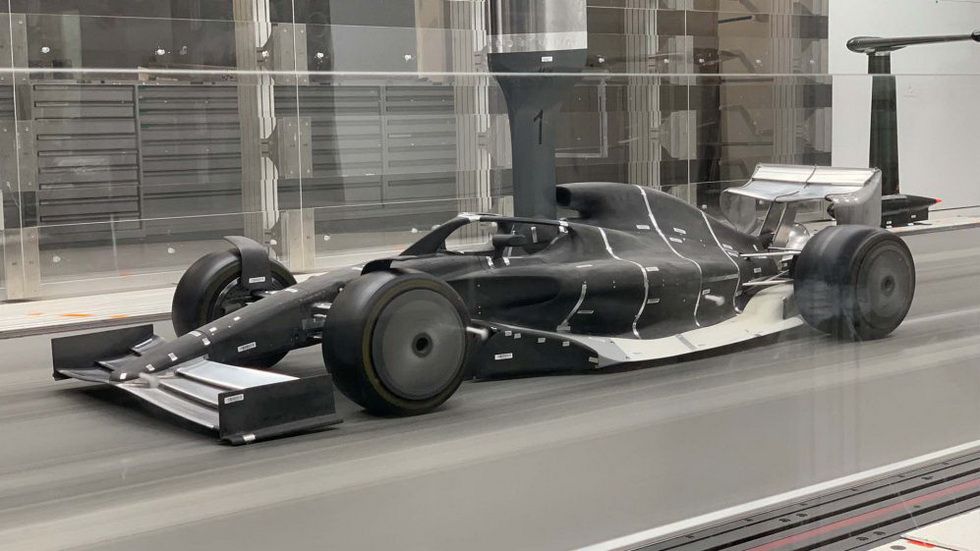 Fotograma del video mostrado por la F1