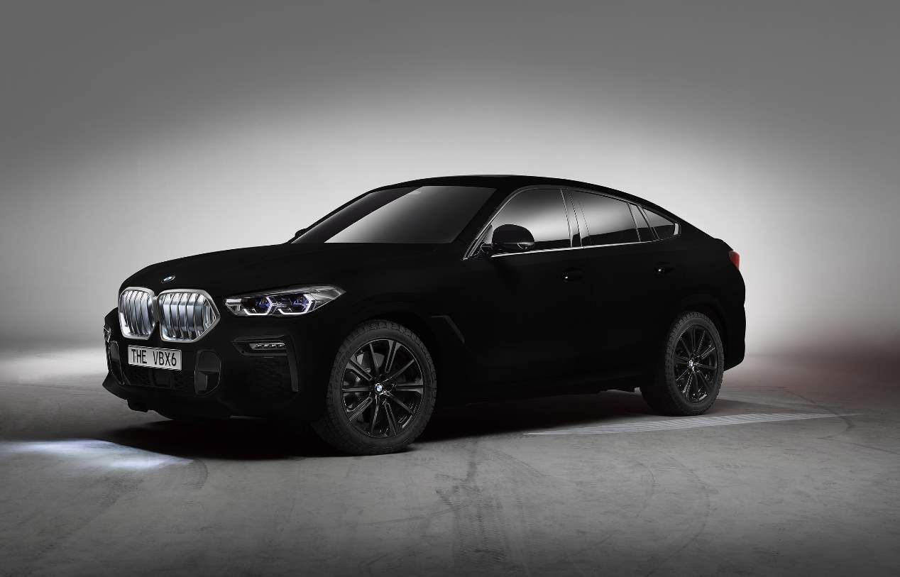 El nuevo BMW X6 2020 con el llamativo color Vantablack VBx2