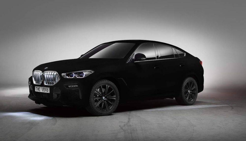 El nuevo BMW X6 2020 con el llamativo color Vantablack VBx2