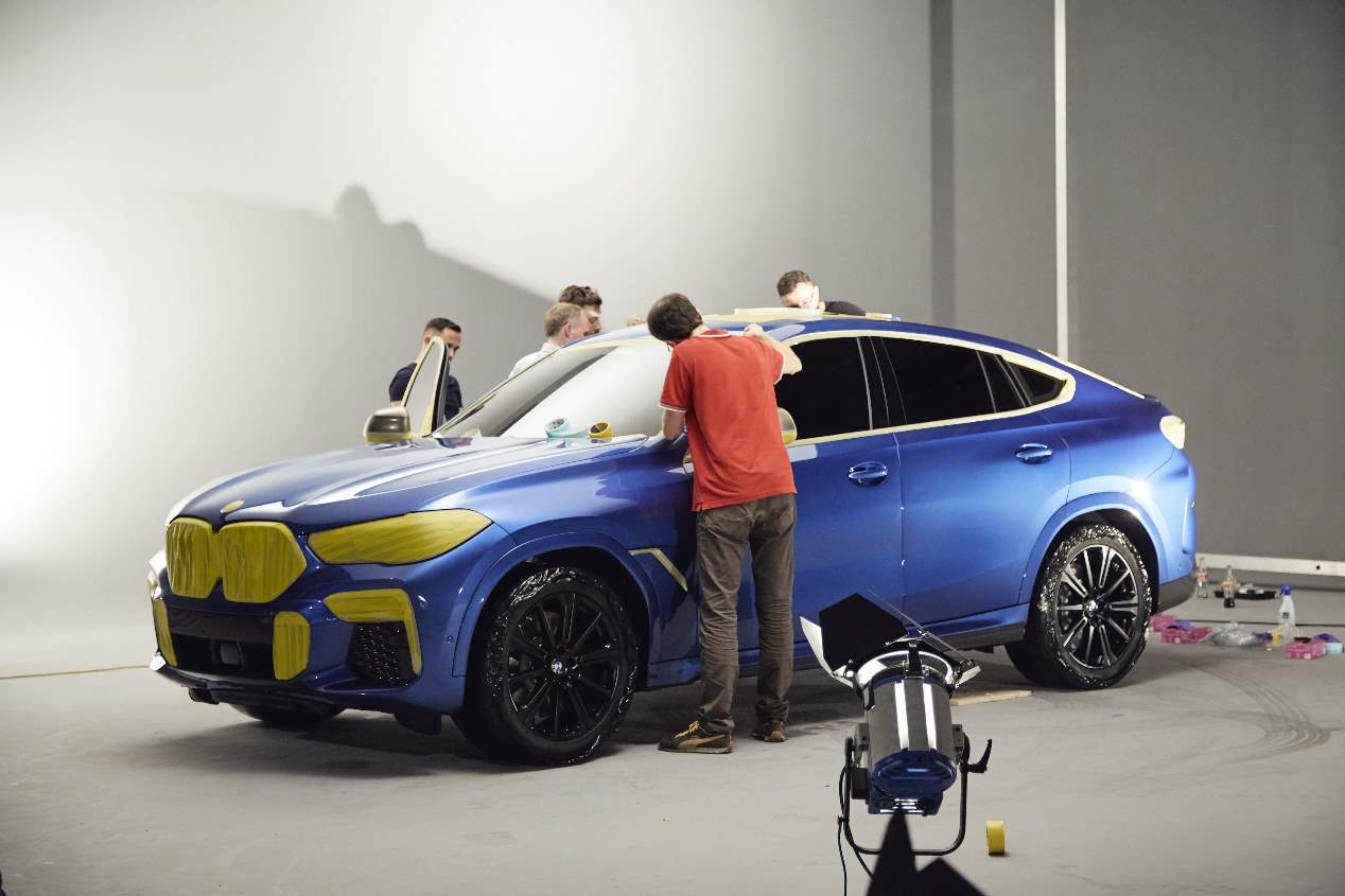 El nuevo BMW X6 2020 con el llamativo color Vantablack VBx2