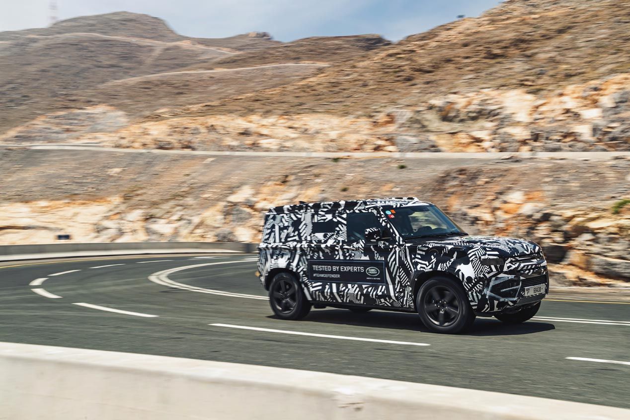 Nuevo Land Rover Defender 2020, a punto de caramelo