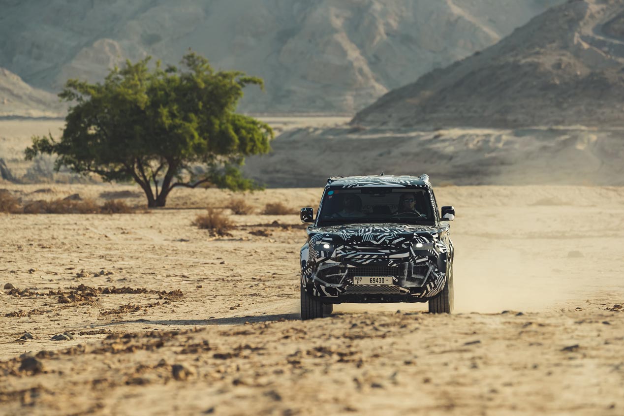 Nuevo Land Rover Defender 2020, a punto de caramelo