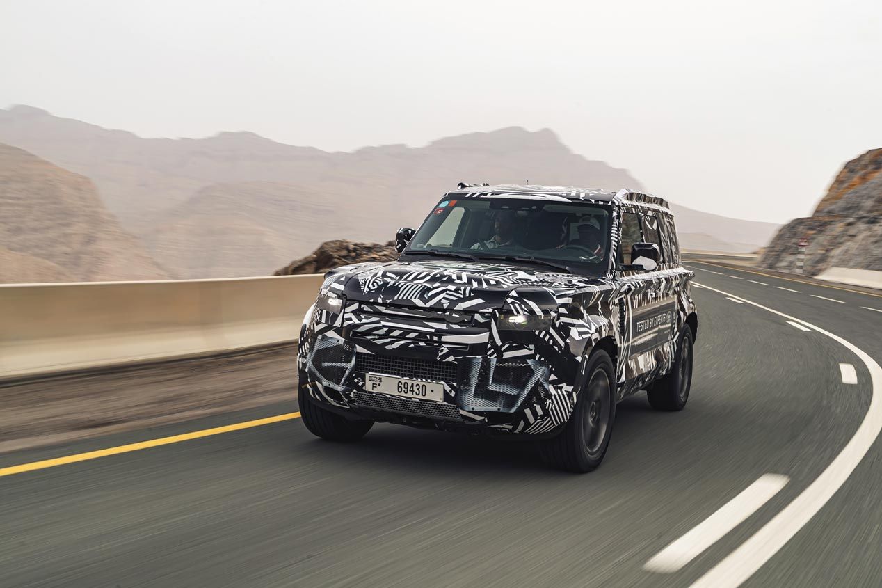 Nuevo Land Rover Defender 2020, a punto de caramelo
