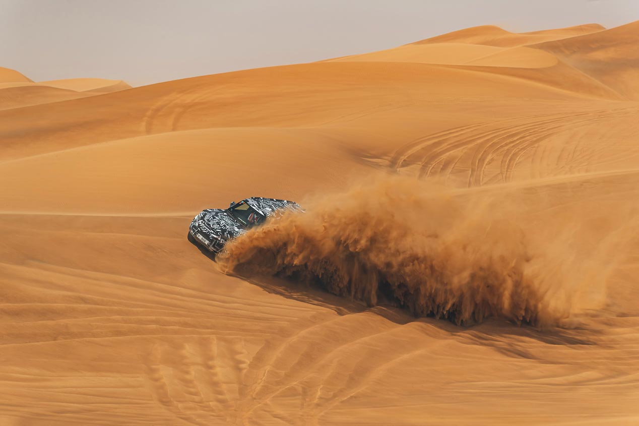 Nuevo Land Rover Defender 2020, a punto de caramelo