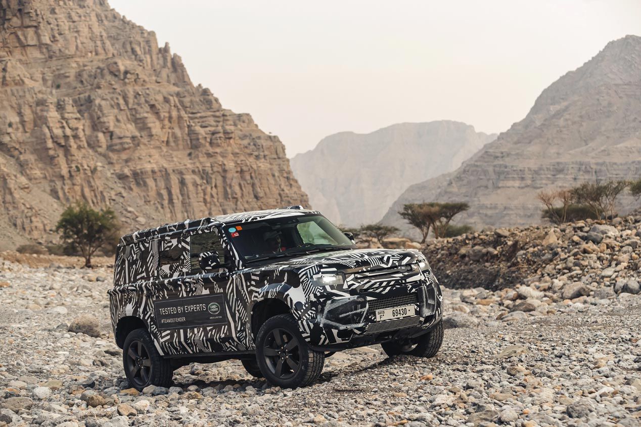 Nuevo Land Rover Defender 2020, a punto de caramelo