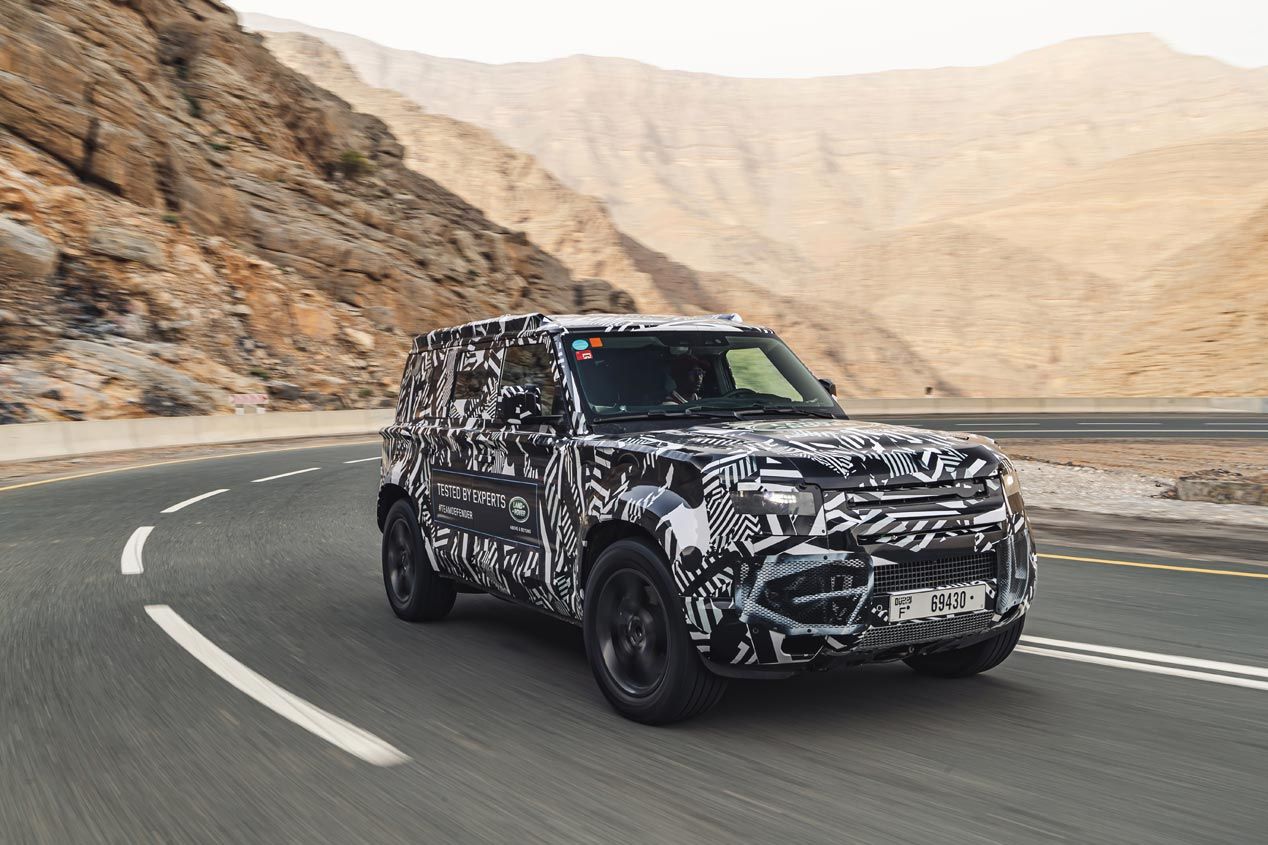 Nuevo Land Rover Defender 2020, a punto de caramelo