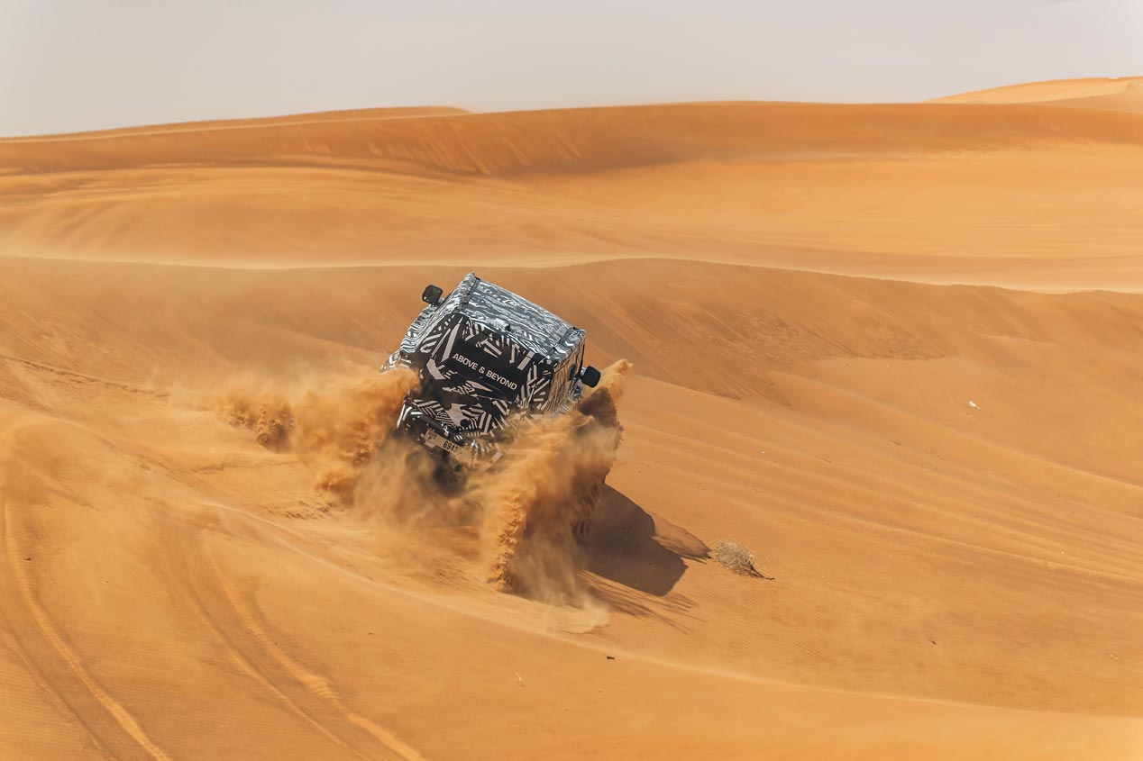 Nuevo Land Rover Defender 2020, a punto de caramelo
