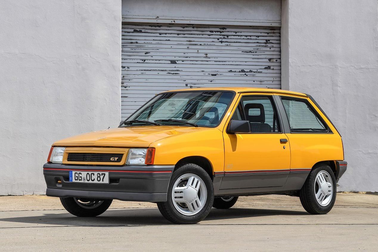 Opel Corsa: primera y última generación, juntas en Frankfurt