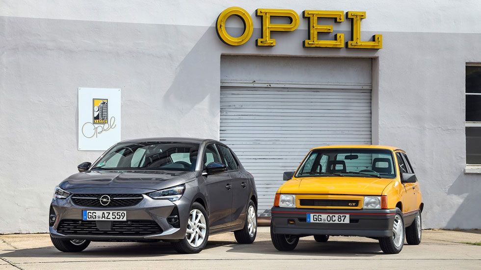 Opel Corsa GT I vs Opel Corsa 6: de 1987 a 2019