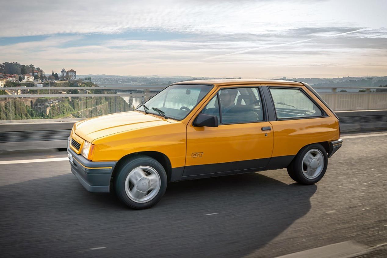 Opel Corsa: primera y última generación, juntas en Frankfurt
