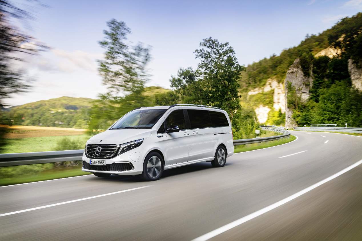 Mercedes EQV 2020, las fotos de la nueva furgoneta eléctrica