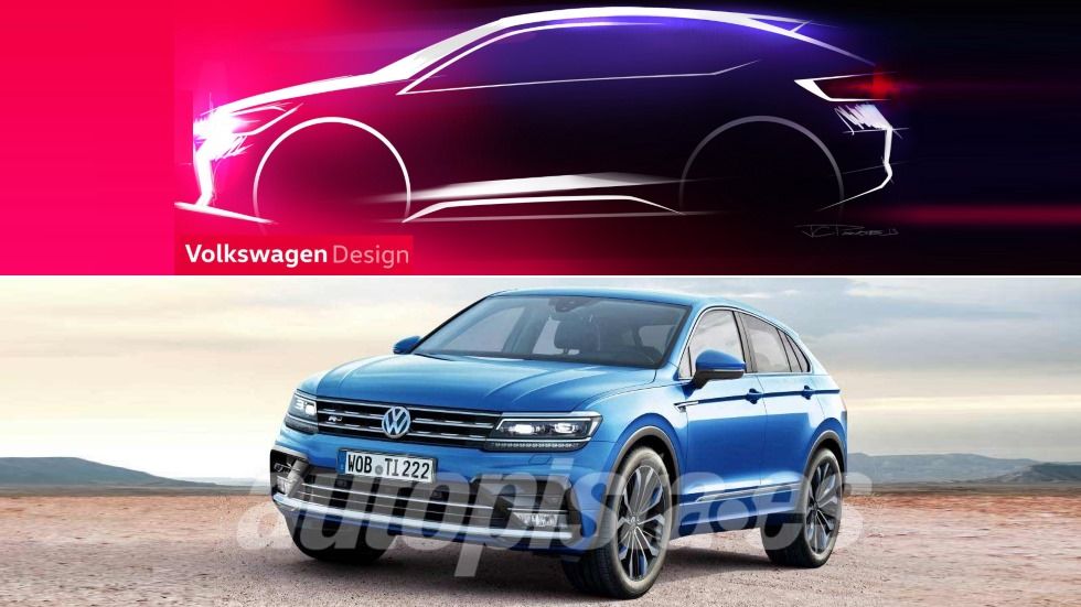 Los dos próximos SUV coupé de VW basados en T-Cross y Tiguan