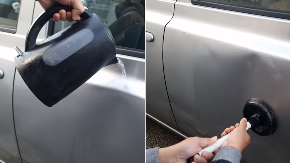 Usar agua hirviendo puede dejar tu coche nuevo atento al truco (vídeo)