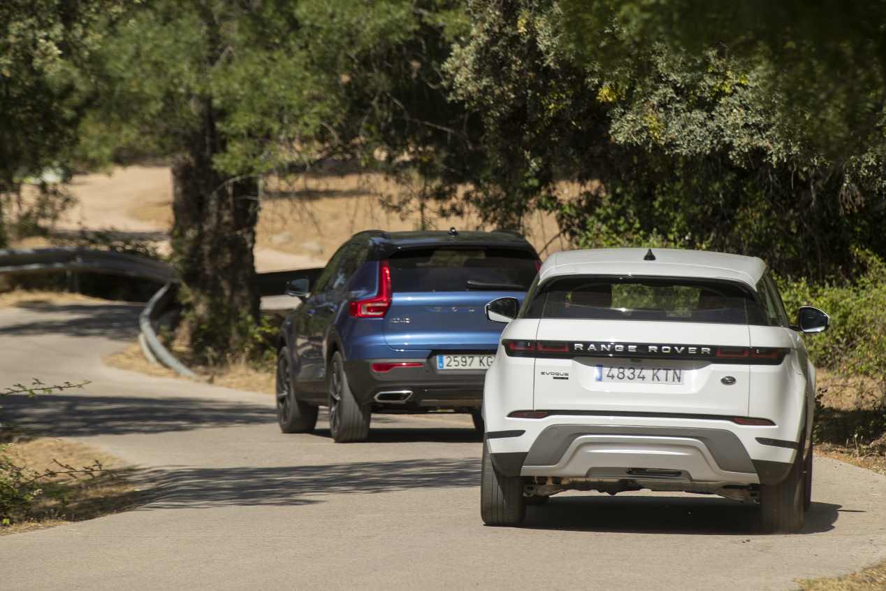Comparativa: Range Rover Evoque D180 AWD vs Volvo XC40 D4 AWD