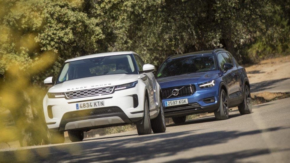 Range Rover Evoque D180 AWD vs Volvo XC40 D4 AWD: ¿qué SUV diésel es mejor? 