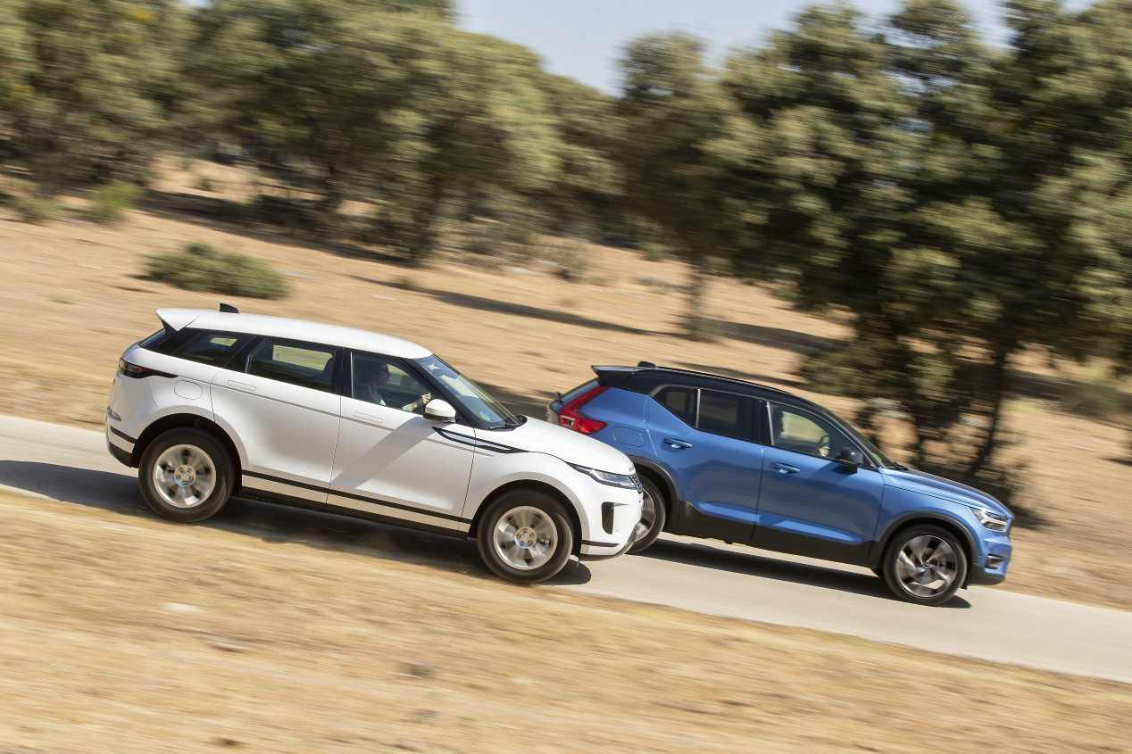 Comparativa: Range Rover Evoque D180 AWD vs Volvo XC40 D4 AWD