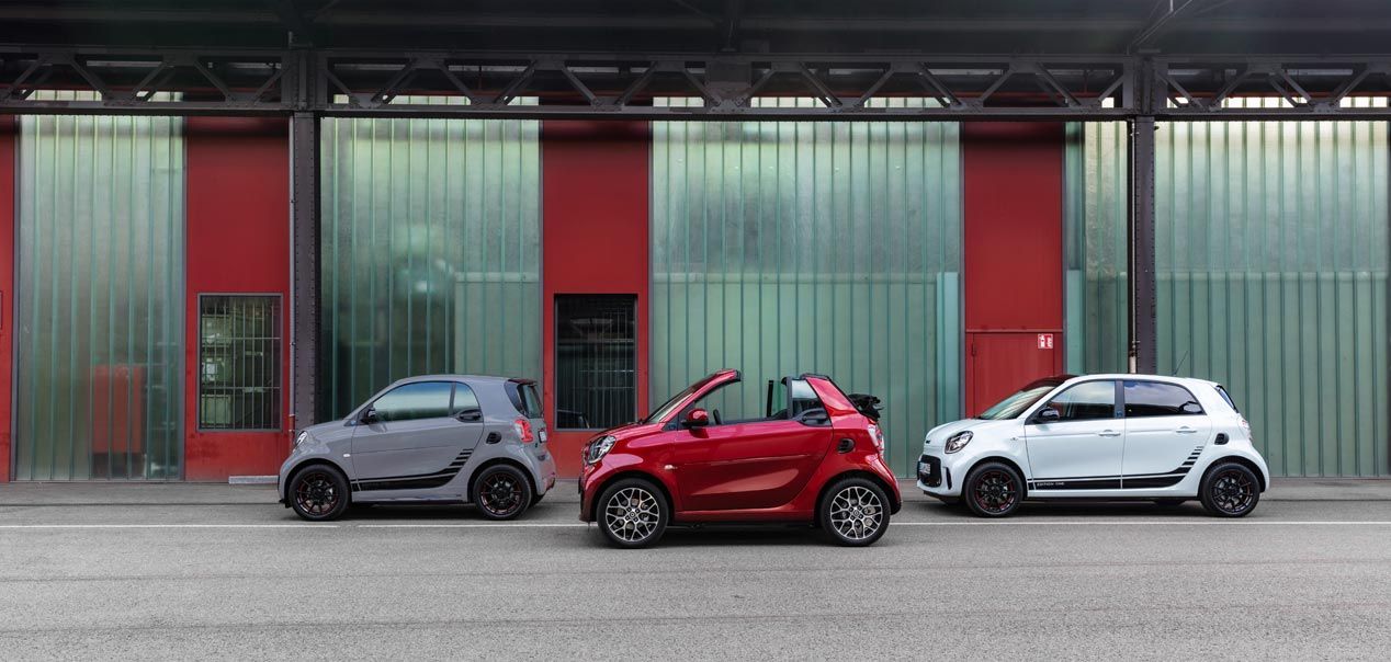 Smart EQ ForTwo y EQ ForFour, la nueva generación solo en eléctrico