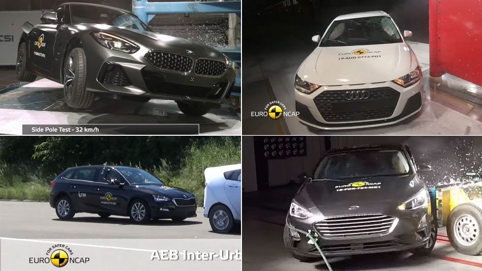 Últimos test de EuroNCAP: Focus, Kamiq, A1, CLA, EQC… ¿cuáles son más seguros?