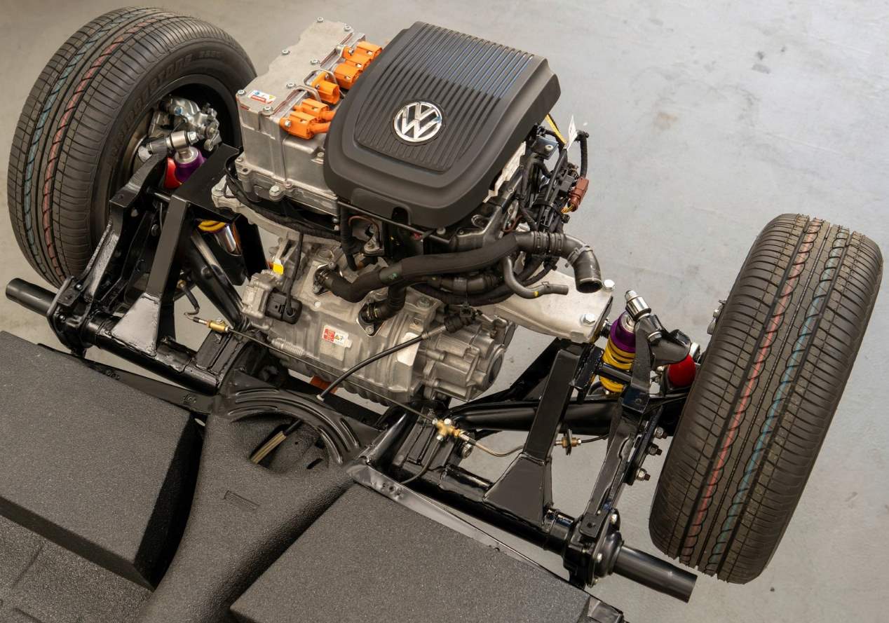 Así es el VW e-Beetle eléctrico, el Escarabajo con más "chispa"