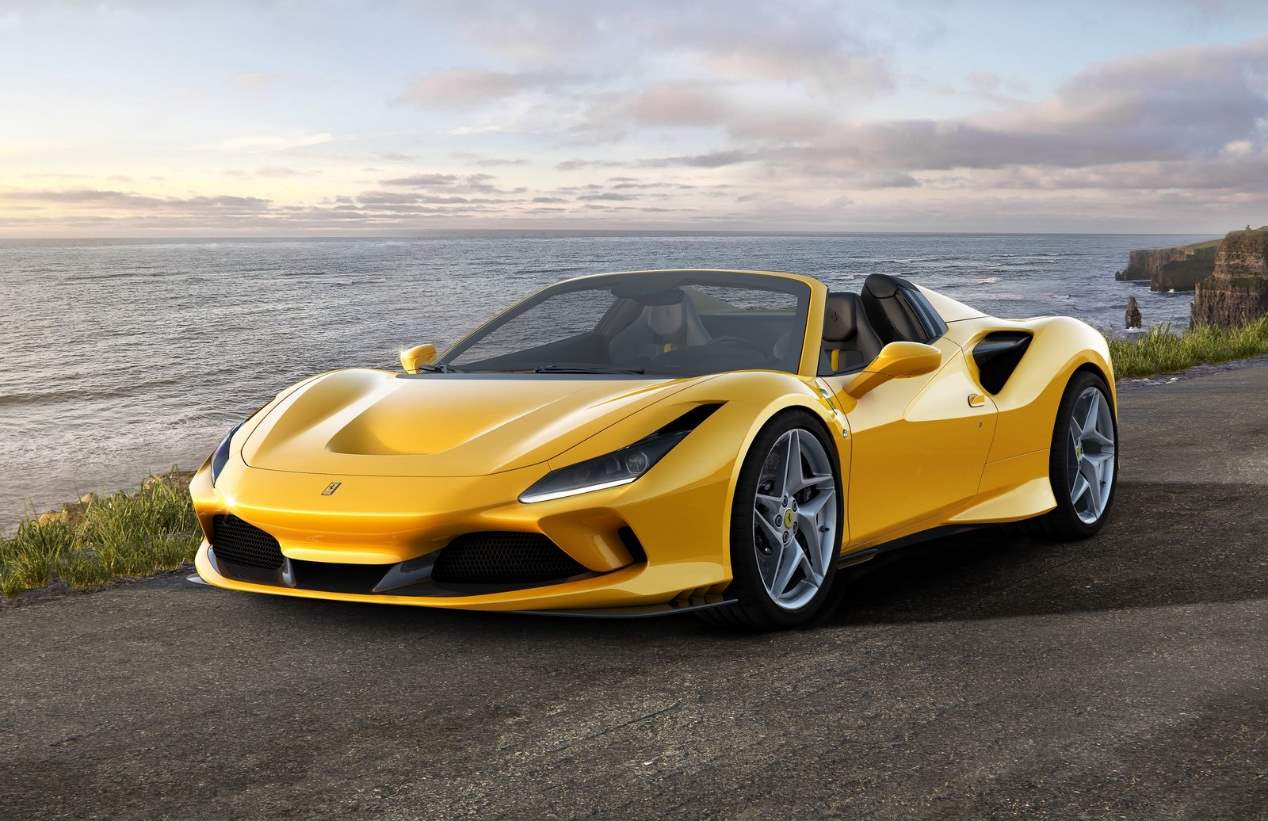 El Ferrari F8 Spider: las fotos del nuevo deportivo descapotable