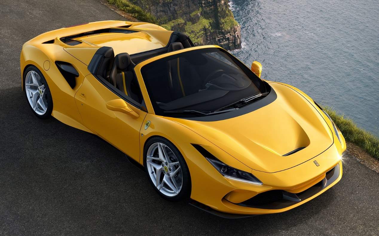 El Ferrari F8 Spider: las fotos del nuevo deportivo descapotable