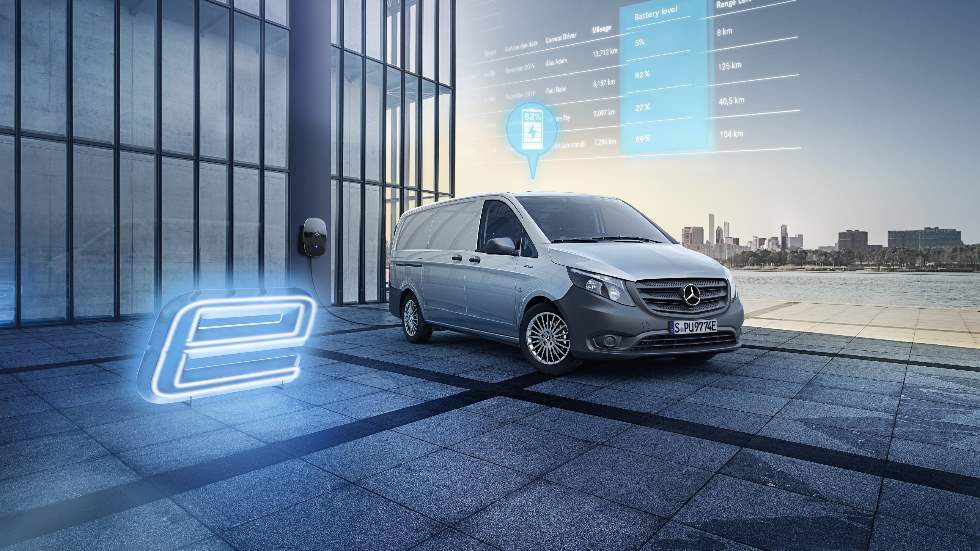 Mercedes eVito, ya a la venta: datos y precios para España de la furgoneta eléctrica