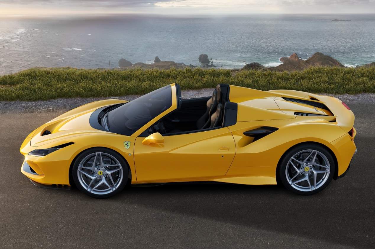 El Ferrari F8 Spider: las fotos del nuevo deportivo descapotable