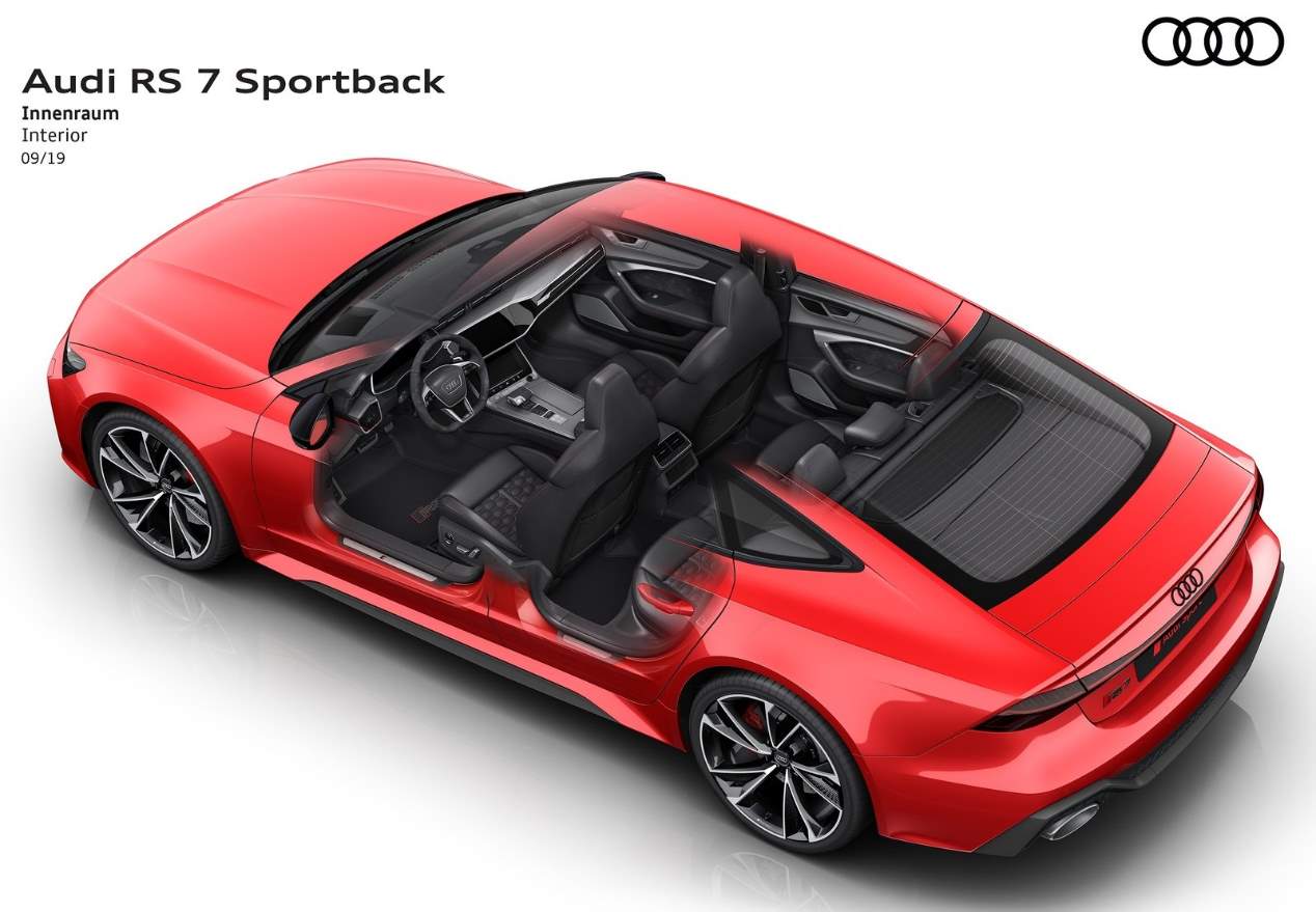 Audi RS 7 Sportback 2020: la berlina coupé, aún más deportiva y potente