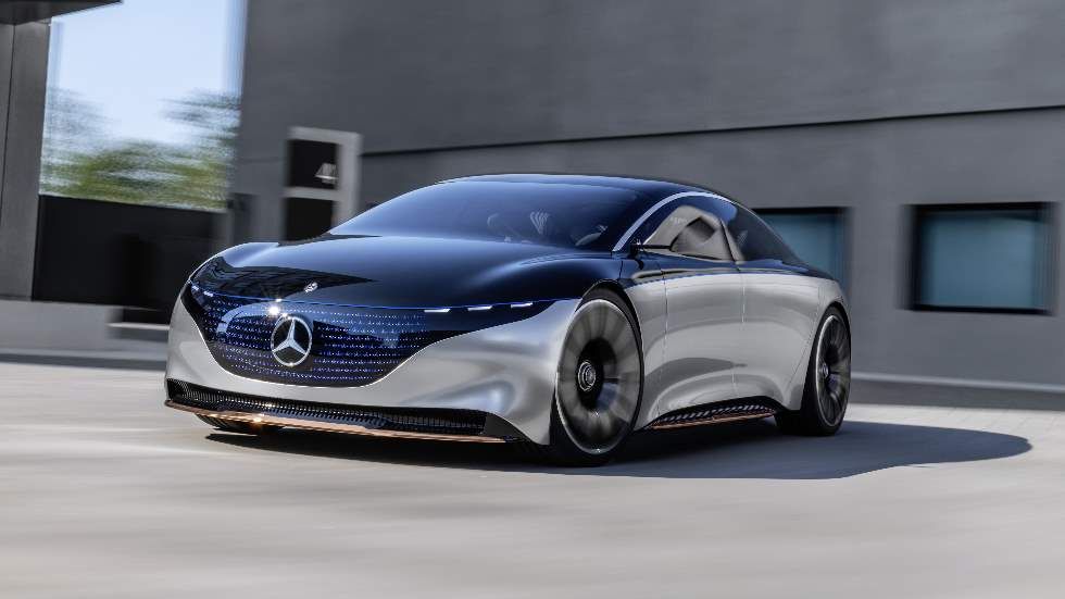 Mercedes-Benz Vision EQS, eléctrico, lujoso y personal