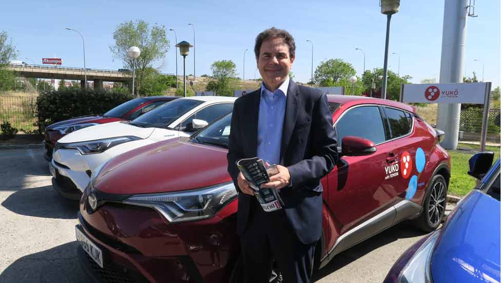 Así es el carsharing para empresas de Toyota, nos lo cuenta Manuel Adánez 