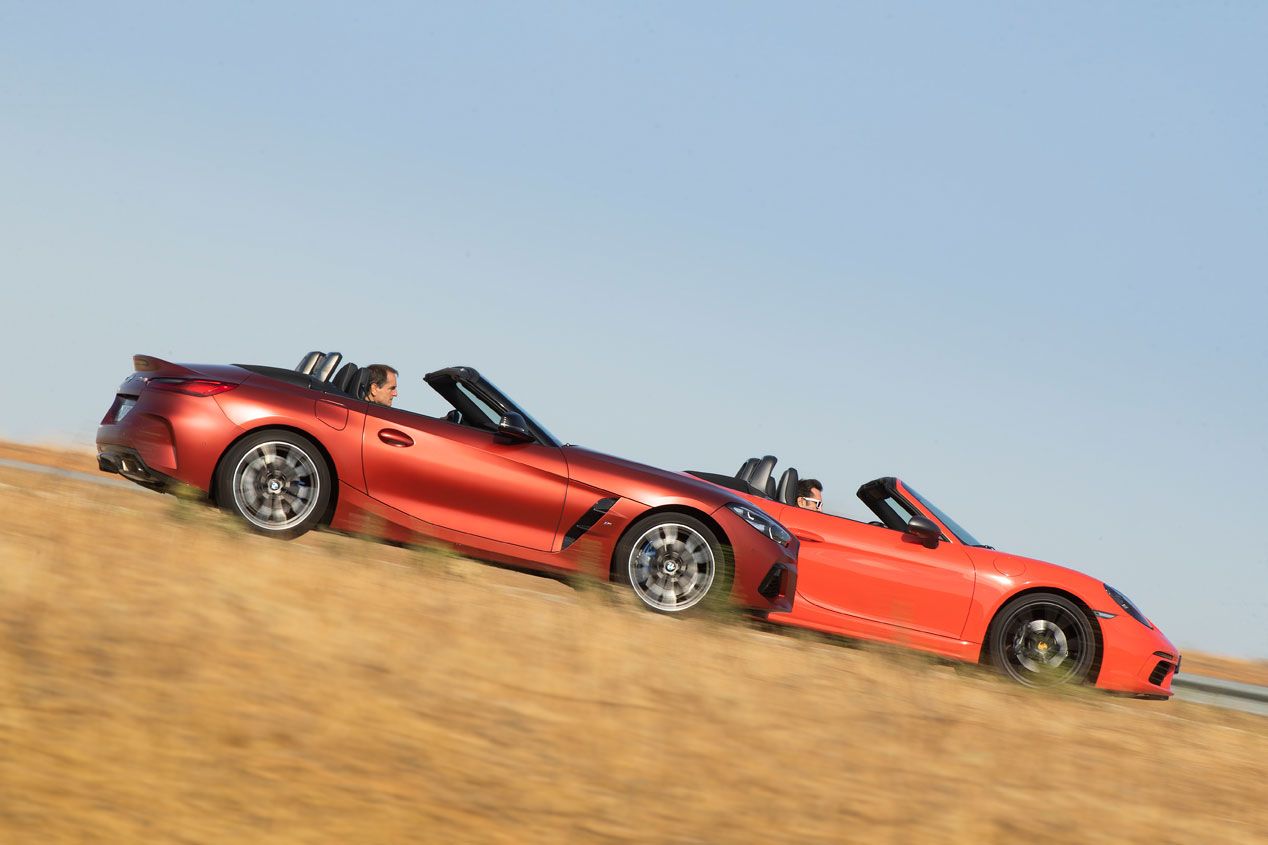 BMW Z4 M40i y Porsche 718 Boxster T, puro placer de conducción