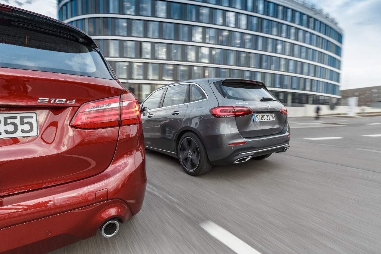 BMW Serie 2 Active Tourer vs Mercedes Clase B: duelo de familiares diésel