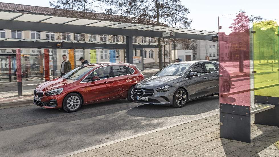 BMW Serie 2 Active Tourer vs Mercedes Clase B: buscamos el mejor coche familiar diésel 