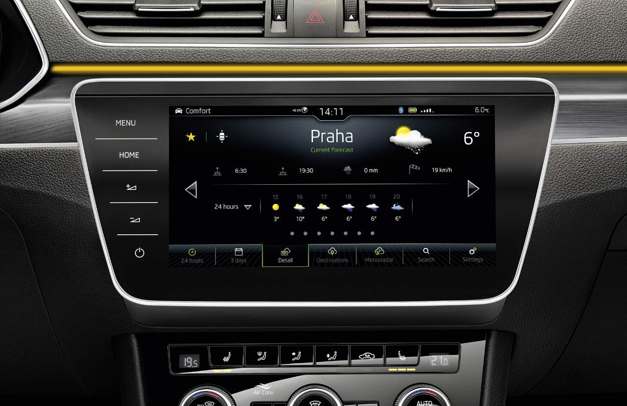 El Skoda Superb iV híbrido enchufable, casi a punto