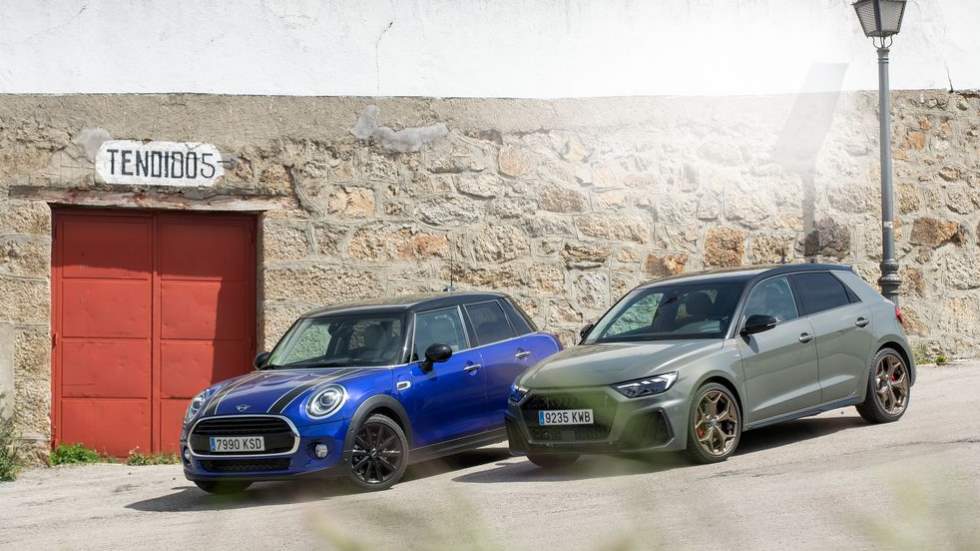 Audi A1 vs Mini Cooper de 5 puertas: a prueba dos juguetes para mayores