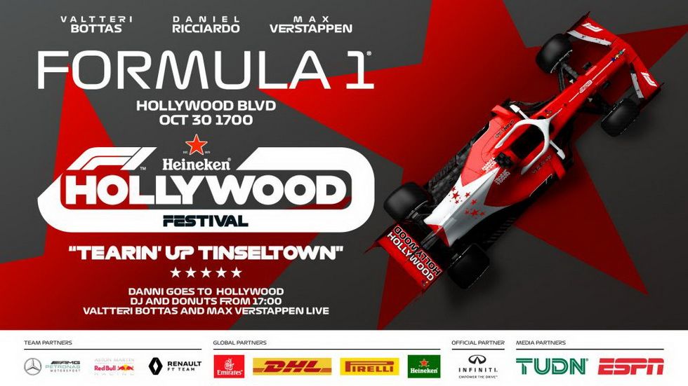 Cartel del "Hollywood Festival"